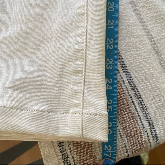 Madewell White Cream The Perfect Vintage Wide Leg Jeans 29 - Picture 15 of 16